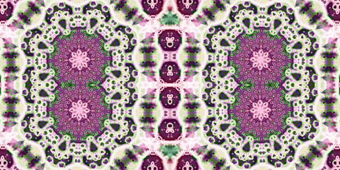 Seamless kaleidoscope pattern. The texture of the woven pattern. Endless pattern