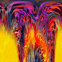 leopard pattern  colorful fabric txtile design fashion backdrop print work. 
