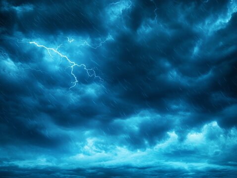 Strom clouds in a dramatic sky.