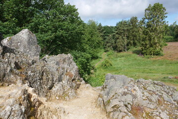Die Eschbacher Klippen sind Felsen im Taunus