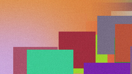 Futuristic Gradient Background Enhanced by Grainy Texture – Smooth Fluid Shapes with Vibrant Colors Create a Unique and Eye-Catching Design for Posters and Modern Visuals