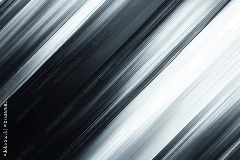 Aufkleber abstract background with diagonal black and white lines.