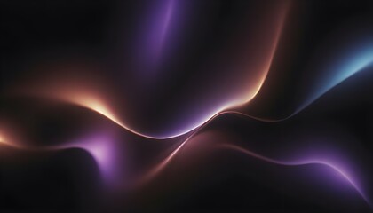 light leak effect with cool purples and whites on a smooth black background create with ai
