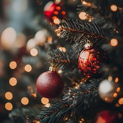 Merry Christmas and happy New Year background