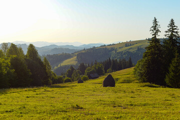 Mountains in spring