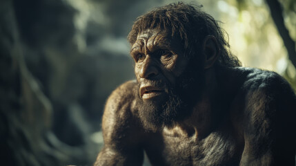 Homo erectus prehistoric human 