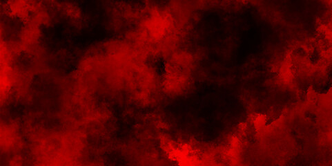 Black and red background with watercolor paint and grunge clouds, mysterious flowing digital particles of red clouds grunge, Textured dark red gradient background with Antique red stains and clouds.
