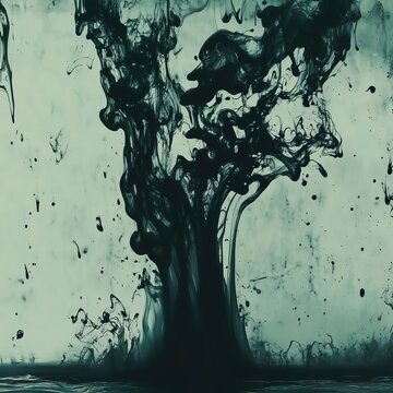 ink blop abstract background