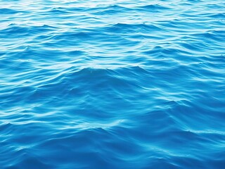Gentle oceanic movement in light blue hues, abstract art, ocean waves