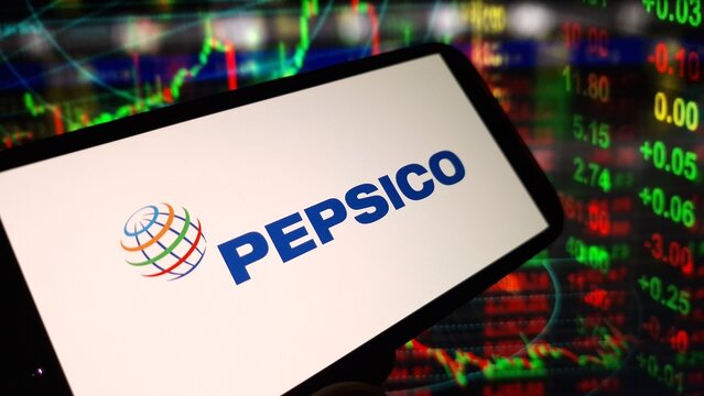 Konskie, Poland - November 10, 2024: Pepsico company logo displayed on mobile phone
