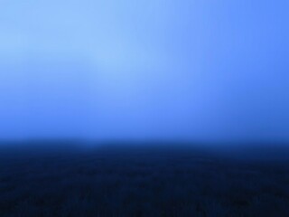 Obraz premium Dark blue and purple misty landscape with a vast open space, tranquil, vibrant