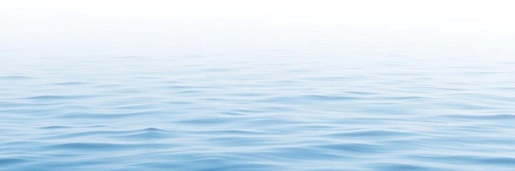 Soft gradient of light blue hues blending into a serene oceanic atmosphere with gentle ripples and waves, soothing, watercolor, gradient