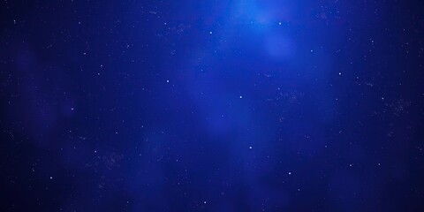 Fototapeta premium Rich shades of indigo, blue, and purple dominating the scene with delicate white stars and wispy clouds, psychedelic, mystical
