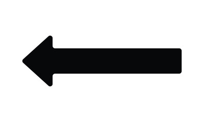 black arrow pointing to the left.