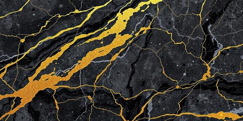 Gold and Black Marble Textured Background, textured background, design element