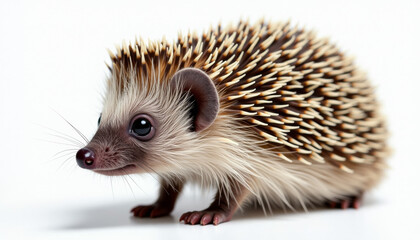 Fototapeta premium Close-up of a Baby Hedgehog