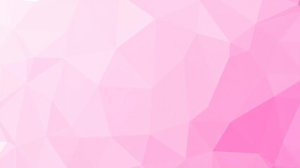 Gradient polygon shape with pink and white colors in a modern design, pinkgradient, polygonepatterns