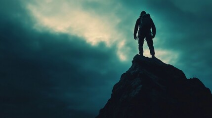 pursuing excellence and aspiring to greatness or climbing , career.