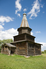 Russia Novgorod Museum of Wooden Architecture