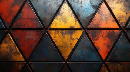 triangle pattern background
