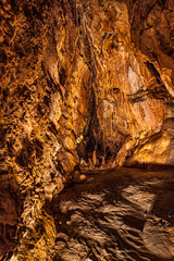 The Bozkov dolomite cave in czech paradise