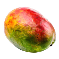 Fototapeta premium [Transparent Background PNG]A fresh ripe mango on a white background
