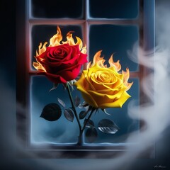 Nice rose pic ai generator