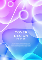 Colorful Abstract Geometric Background With Shapes