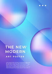 Abstract Minimalist Background with Gradient Geometric Shapes. Ideal for presentations, posters, and digital designs, offering a modern and elegant aesthetic