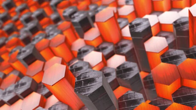 rows of red and yellow bottles