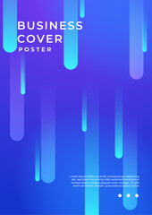 Colorful Minimalist Abstract Background with Geometric Shapes