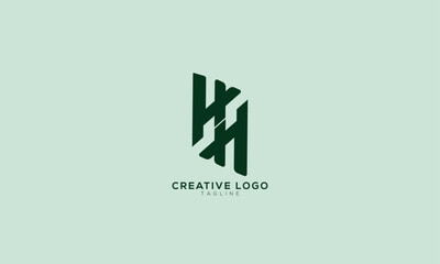 HH HXY YXH Abstract initial monogram letter alphabet logo design