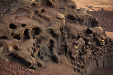 Close-Up of Dry Textured Soil and Rocky Ground for 3D Game Modeling