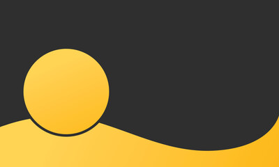 Colorful template banner with gradient color. Design with liquid shape.