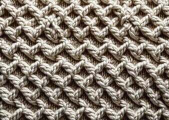 Cozy Hand-Knitted Sweater Close-Up