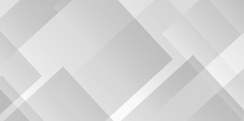 Obraz premium Luxury modern element gradient thin line technology. Light gray and white overlap triangle. geometric abstract subtle vector layer tech square corporate cube banner, brochure, template web background.