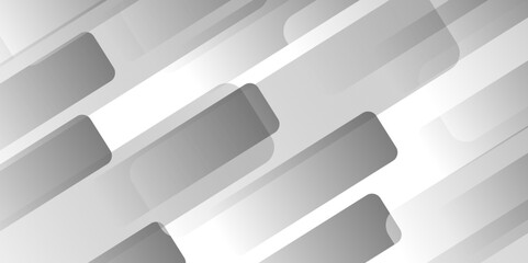 Vector modern element shiny thin gradient technology. Light gray, white overlap triangle. geometric abstract subtle vector layer tech square corporate cube banner, brochure, template web background.