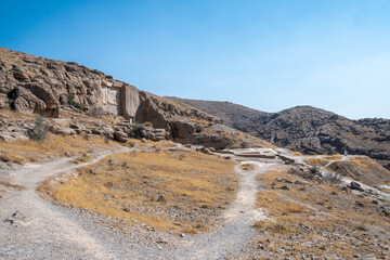 Persepolis, Tomb of the Kings in the Mountain, Achaemenid Ancient Ruins, Iran