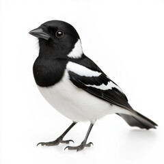 Obraz premium Magpie Isolated