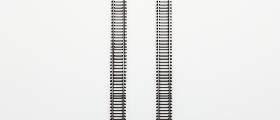 The image shows intricate parallel train tracks, illustrating the complexity and sophistication of modern subway systems, which reflect ongoing innovations for greater efficiency in transportation