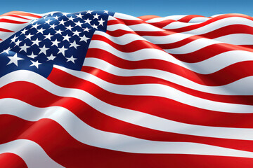 Obraz premium Us Flag Background