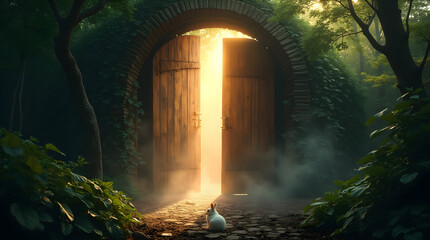 Enchanted Forest Gateway: A Magical Journey Awaits