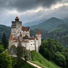 Fototapeta premium Bran Castle (Dracula’s Castle) Romania