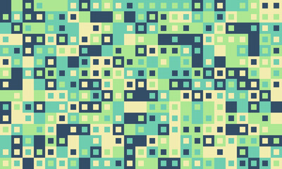 Colorful geometric grid pattern with minimal structure. Ideal for posters, creative materials, or textured backgrounds with a trendy, elegant touch.