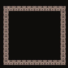 Ornamental Floral Design A classic black and white floral design element featuring elegant, curved leaves and intricate detailing. Perfect for use in decorative borders, logos