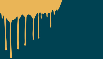 Smudges of color ink paint, background with copy space. Vector illustration