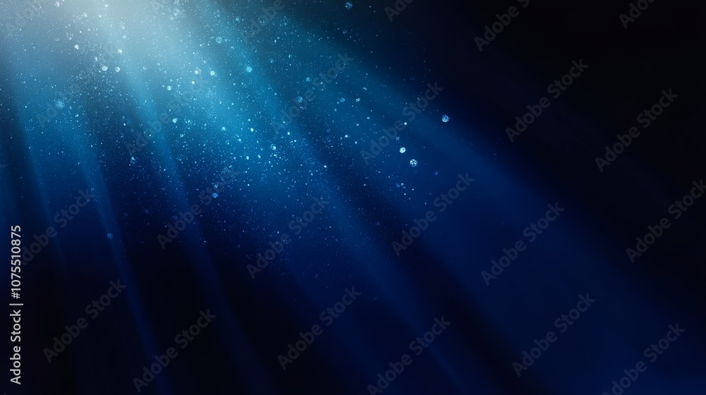 Poster a mesmerizing cosmic blue light background with smooth gradients and dynamic textures creates a tran