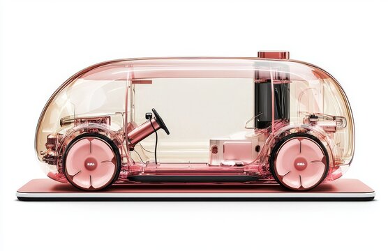 recommend clip art: Plug-in for electric vehicles with transparent interface and recharging station
