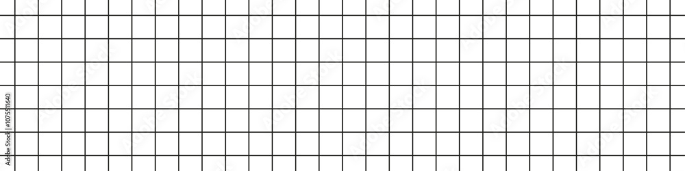 Poster square grid pattern background on white paper with line texture. for math, blueprint, and notebook s