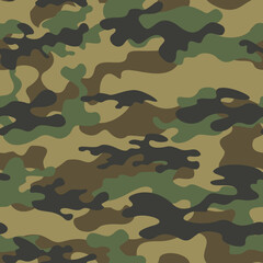 Fototapeta premium camouflage modern pattern vector army seamless print, fashion print design